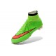 Nike Mercurial Superfly IV FG Mens Football Shoes Green Hyper Punch