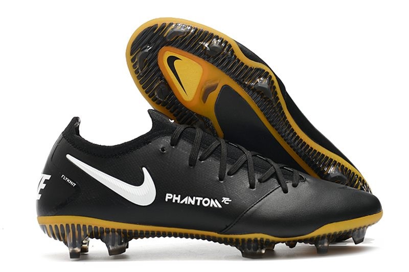 Nike Phantom GT Elite Tech Craft FG Black White Gold