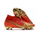 Top Nike Mercurial Superfly 7 Elite DF FG CR100 Ronaldo Red Gold