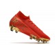 Top Nike Mercurial Superfly 7 Elite DF FG CR100 Ronaldo Red Gold
