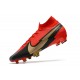 Top Nike Mercurial Superfly 7 Elite DF FG Red Black Golden
