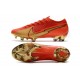 Nike Mercurial Vapor 13 Elite FG ACC Ronaldo CR100 Red Gold