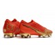 Nike Mercurial Vapor 13 Elite FG ACC Ronaldo CR100 Red Gold