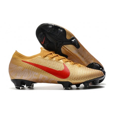 Nike Mercurial Vapor 13 Elite FG ACC Gold Red